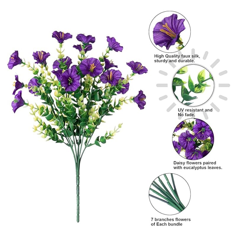 💐 ПРОЛЕТНА РАЗПРОДАЖБА 2025! UV устойчиви изкуствени петунии, които никога не избледняват ✨ (НУЛЕВА ПОДДРЪЖКА И ОСТАВАТ ТОЛКОВА КРАСИВИ ПРЕЗ ЦЯЛАТА ГОДИНА.✨)