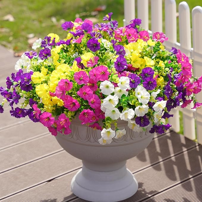 💐 ПРОЛЕТНА РАЗПРОДАЖБА 2025! UV устойчиви изкуствени петунии, които никога не избледняват ✨ (НУЛЕВА ПОДДРЪЖКА И ОСТАВАТ ТОЛКОВА КРАСИВИ ПРЕЗ ЦЯЛАТА ГОДИНА.✨)