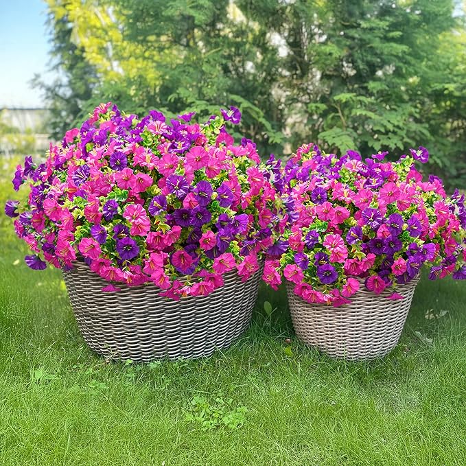 💐 ПРОЛЕТНА РАЗПРОДАЖБА 2025! UV устойчиви изкуствени петунии, които никога не избледняват ✨ (НУЛЕВА ПОДДРЪЖКА И ОСТАВАТ ТОЛКОВА КРАСИВИ ПРЕЗ ЦЯЛАТА ГОДИНА.✨)
